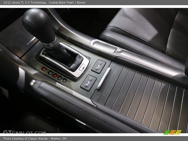 Crystal Black Pearl / Ebony 2012 Acura TL 3.5 Technology