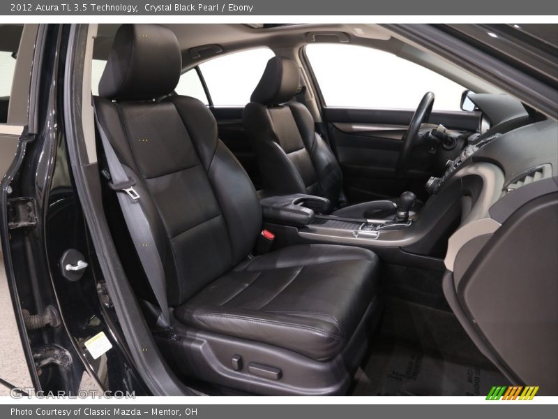 Crystal Black Pearl / Ebony 2012 Acura TL 3.5 Technology