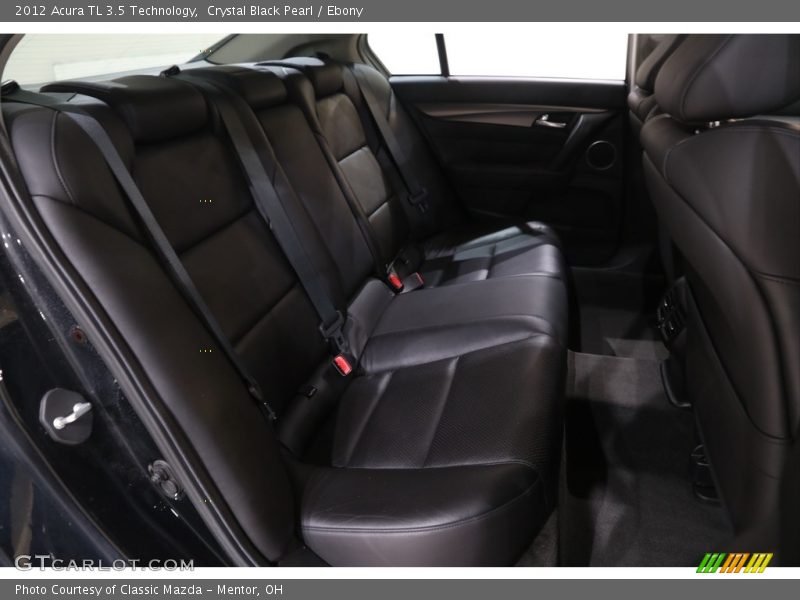 Crystal Black Pearl / Ebony 2012 Acura TL 3.5 Technology