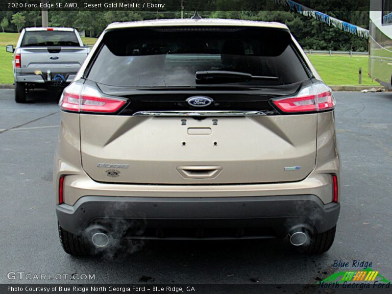 Desert Gold Metallic / Ebony 2020 Ford Edge SE AWD