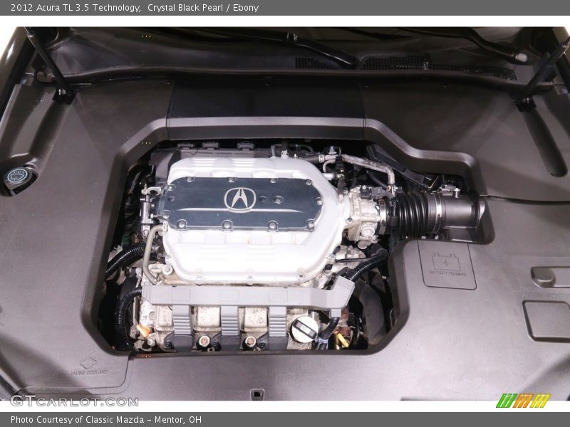 Crystal Black Pearl / Ebony 2012 Acura TL 3.5 Technology