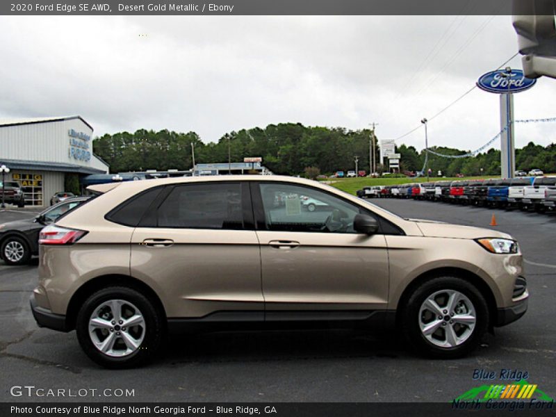 Desert Gold Metallic / Ebony 2020 Ford Edge SE AWD