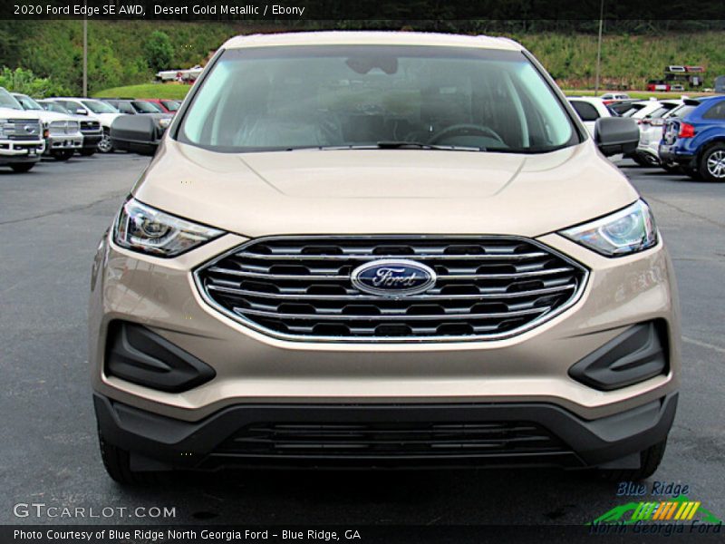 Desert Gold Metallic / Ebony 2020 Ford Edge SE AWD