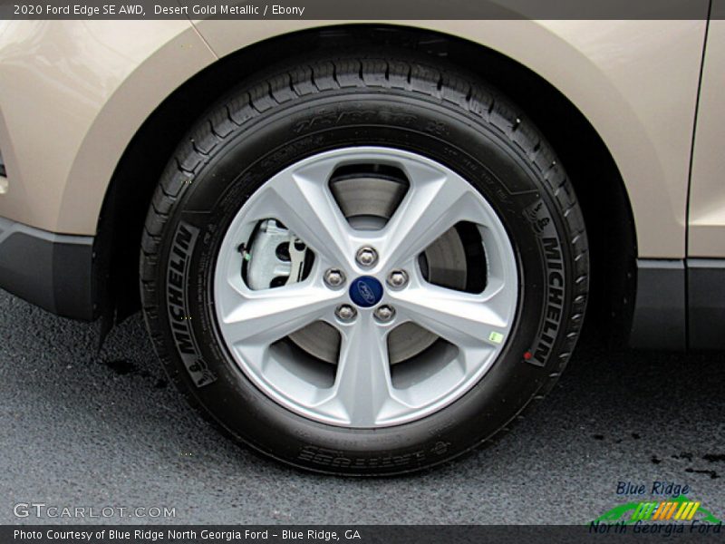 Desert Gold Metallic / Ebony 2020 Ford Edge SE AWD