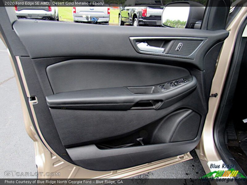 Desert Gold Metallic / Ebony 2020 Ford Edge SE AWD
