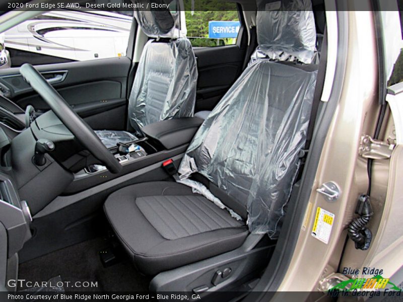 Desert Gold Metallic / Ebony 2020 Ford Edge SE AWD