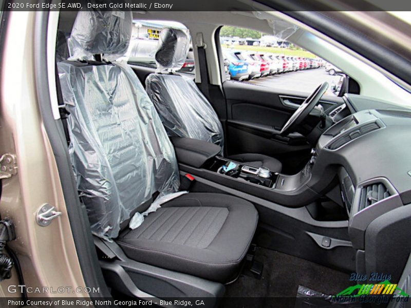 Desert Gold Metallic / Ebony 2020 Ford Edge SE AWD