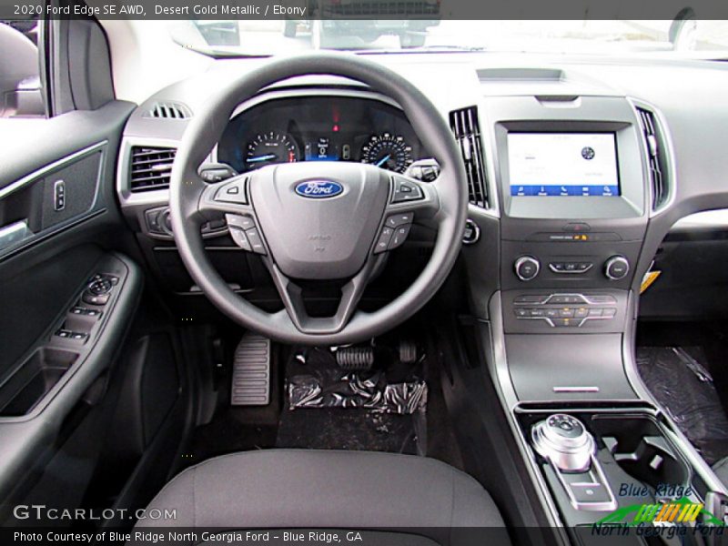 Desert Gold Metallic / Ebony 2020 Ford Edge SE AWD