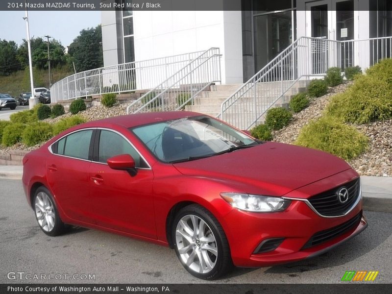 Soul Red Mica / Black 2014 Mazda MAZDA6 Touring