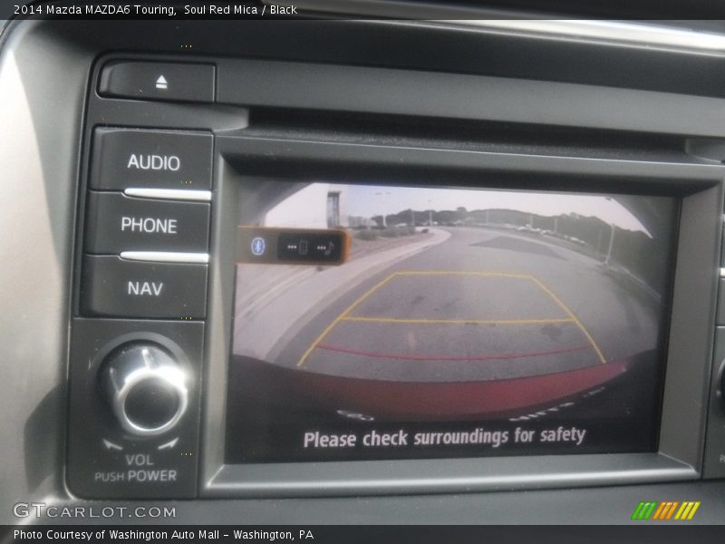 Soul Red Mica / Black 2014 Mazda MAZDA6 Touring