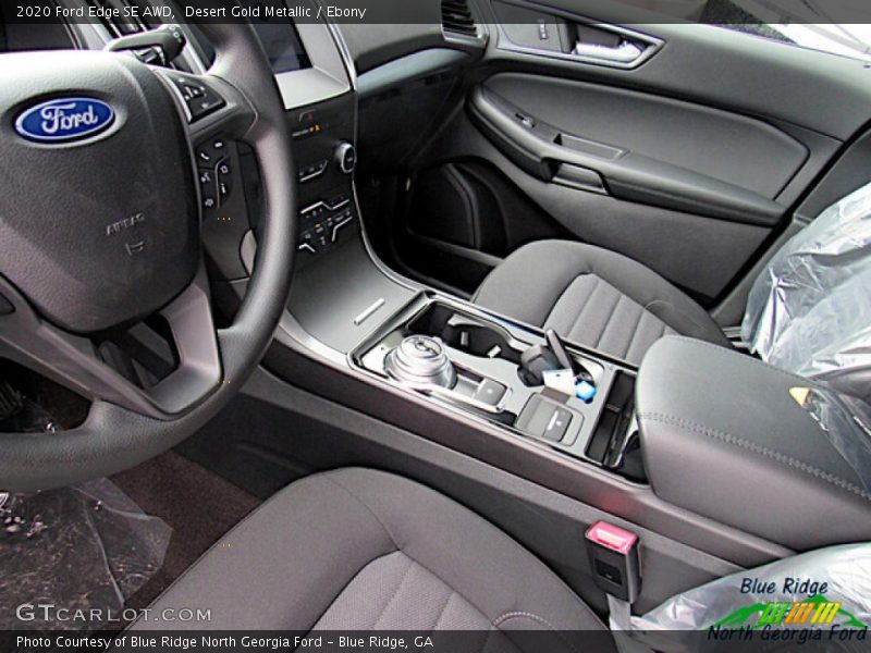 Desert Gold Metallic / Ebony 2020 Ford Edge SE AWD