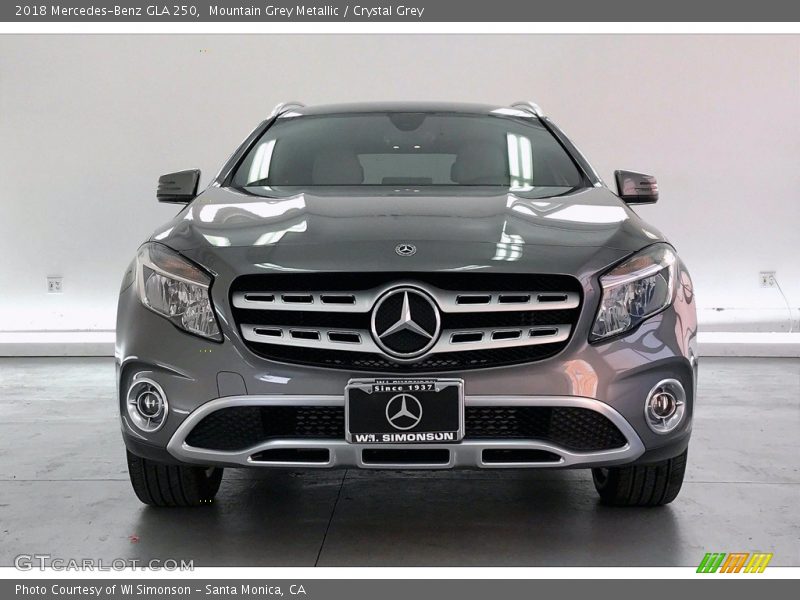 Mountain Grey Metallic / Crystal Grey 2018 Mercedes-Benz GLA 250