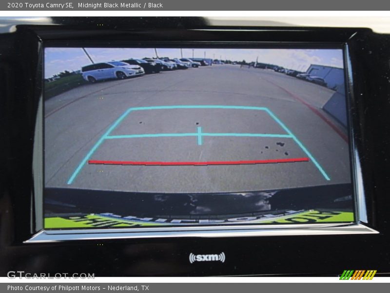 Midnight Black Metallic / Black 2020 Toyota Camry SE