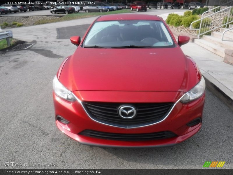 Soul Red Mica / Black 2014 Mazda MAZDA6 Touring