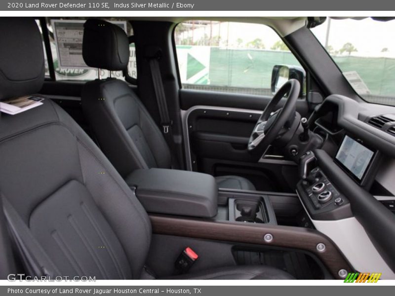 Front Seat of 2020 Defender 110 SE