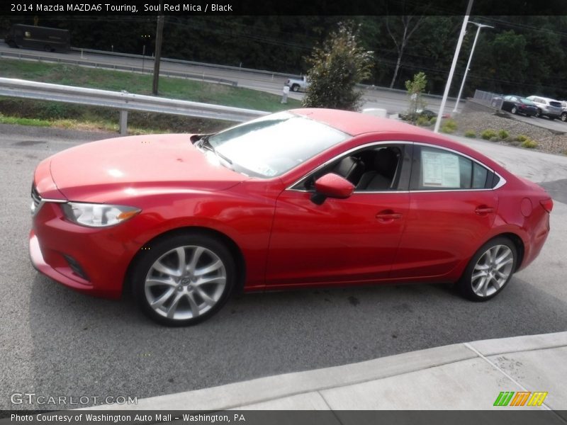 Soul Red Mica / Black 2014 Mazda MAZDA6 Touring