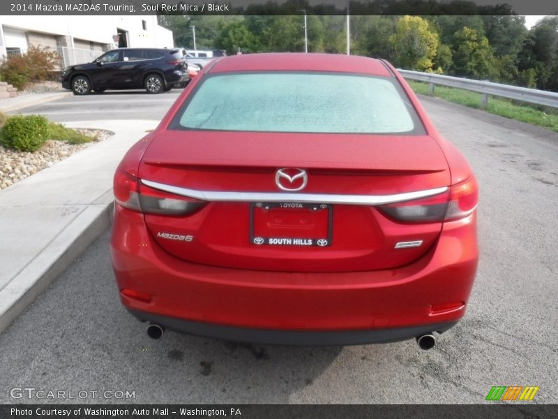 Soul Red Mica / Black 2014 Mazda MAZDA6 Touring