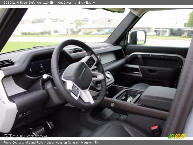 Front Seat of 2020 Defender 110 SE