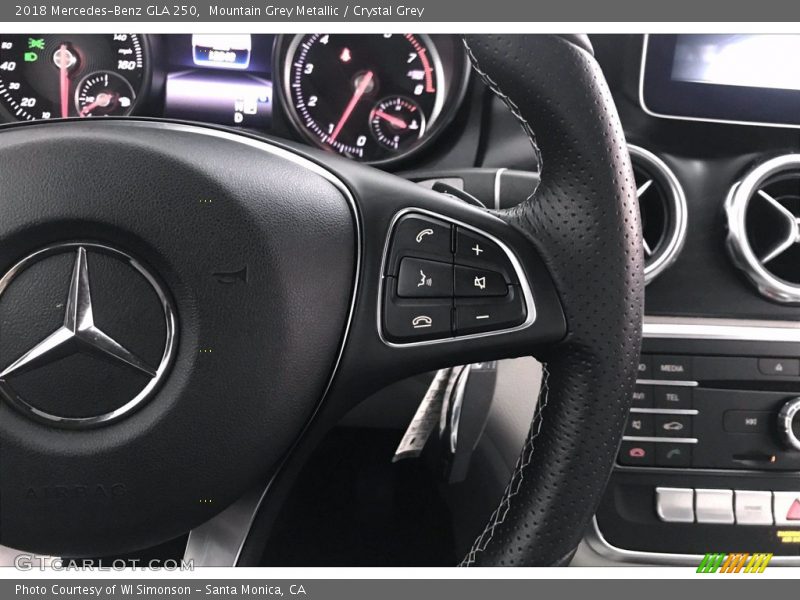 Mountain Grey Metallic / Crystal Grey 2018 Mercedes-Benz GLA 250