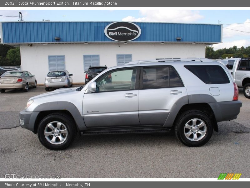 Titanium Metallic / Stone 2003 Toyota 4Runner Sport Edition