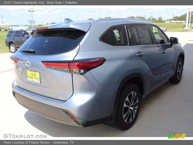 Moon Dust / Graphite 2020 Toyota Highlander XLE