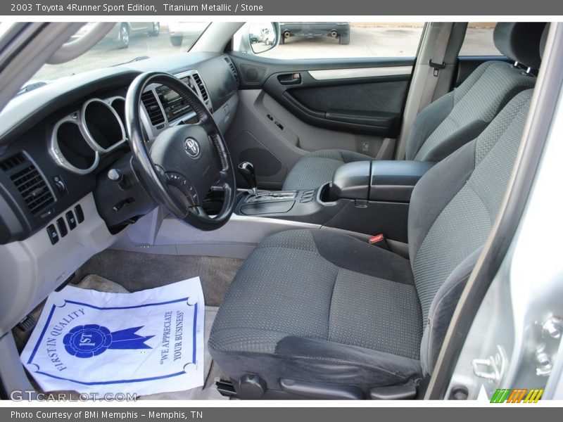 Titanium Metallic / Stone 2003 Toyota 4Runner Sport Edition