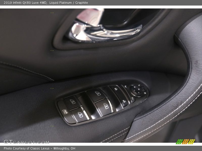 Liquid Platinum / Graphite 2019 Infiniti QX80 Luxe 4WD