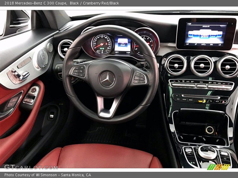 Dashboard of 2018 C 300 Coupe