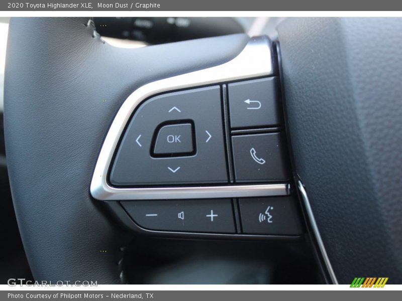 Moon Dust / Graphite 2020 Toyota Highlander XLE