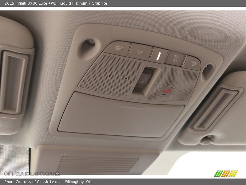 Liquid Platinum / Graphite 2019 Infiniti QX80 Luxe 4WD