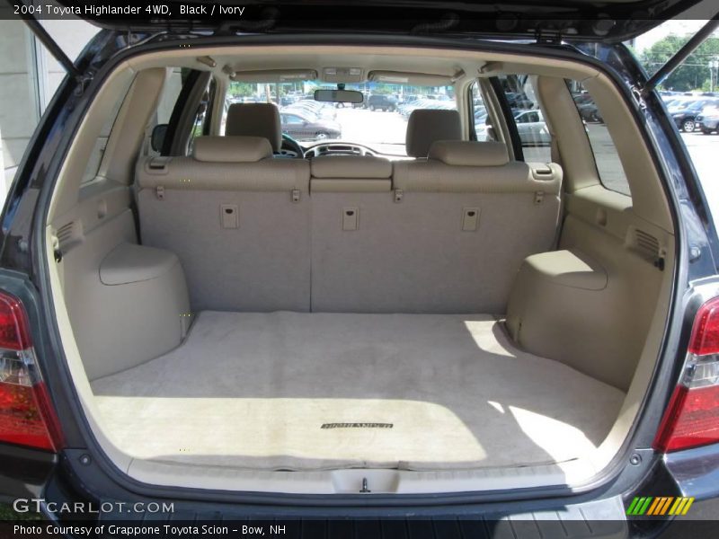 Black / Ivory 2004 Toyota Highlander 4WD