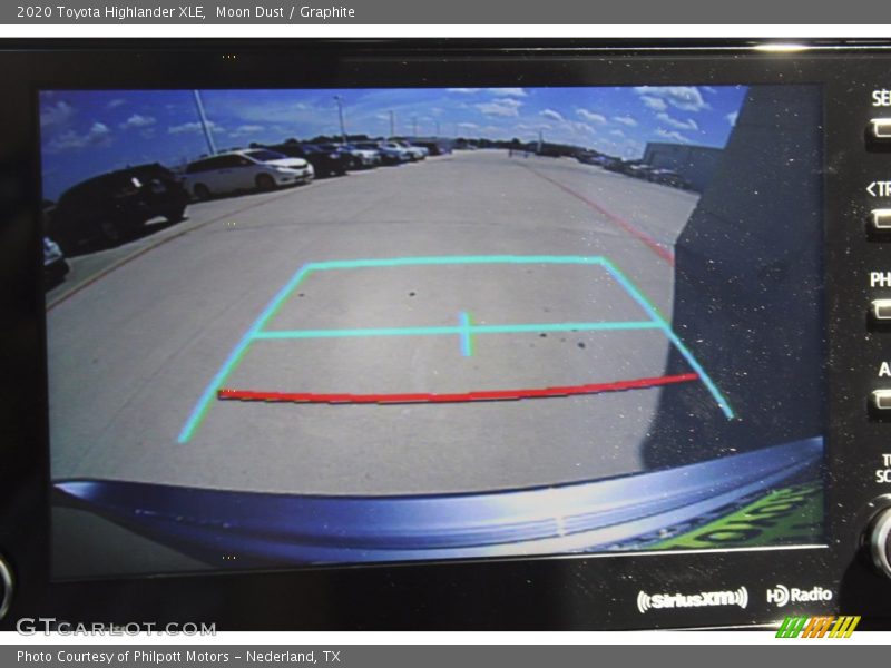 Moon Dust / Graphite 2020 Toyota Highlander XLE