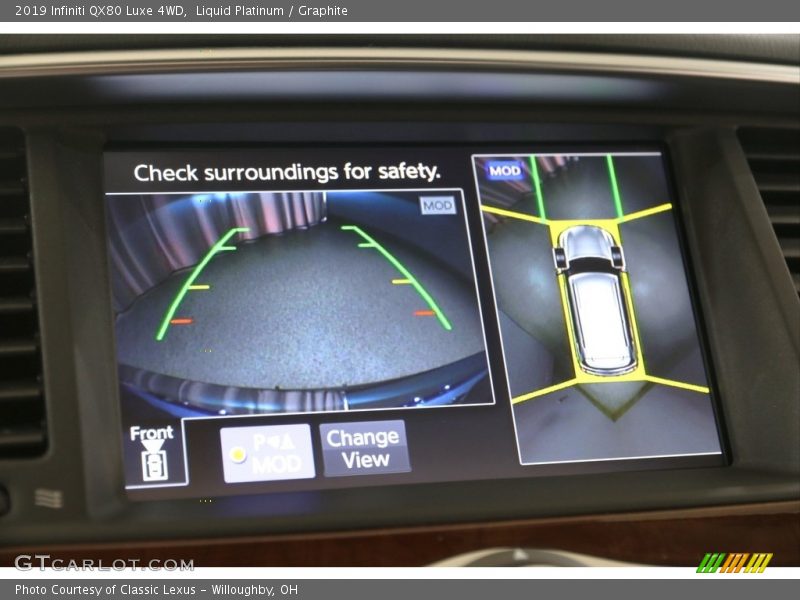 Liquid Platinum / Graphite 2019 Infiniti QX80 Luxe 4WD