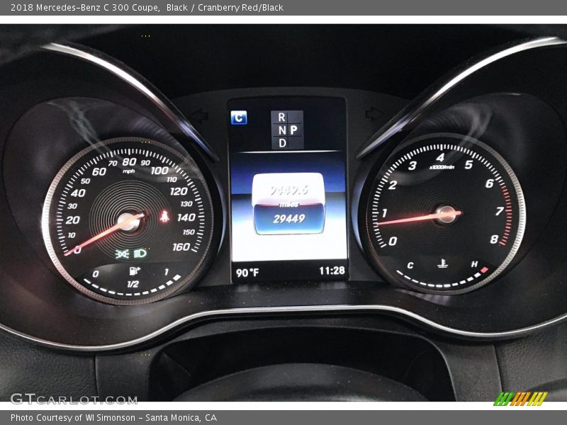  2018 C 300 Coupe 300 Coupe Gauges