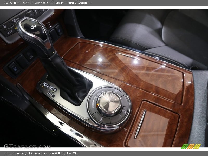  2019 QX80 Luxe 4WD 7 Speed ASC Automatic Shifter