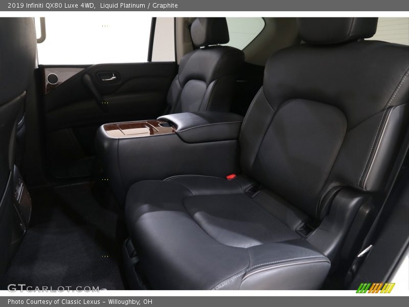 Liquid Platinum / Graphite 2019 Infiniti QX80 Luxe 4WD