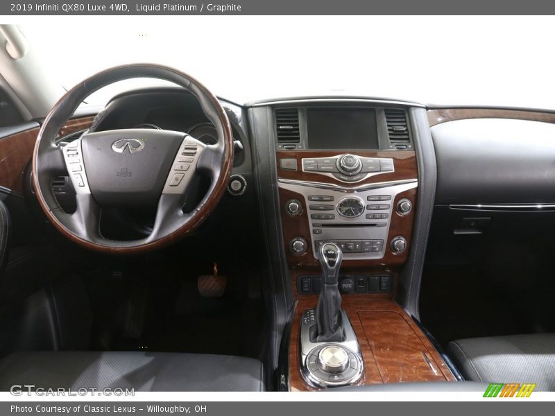 Dashboard of 2019 QX80 Luxe 4WD