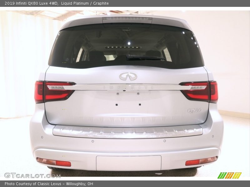Liquid Platinum / Graphite 2019 Infiniti QX80 Luxe 4WD