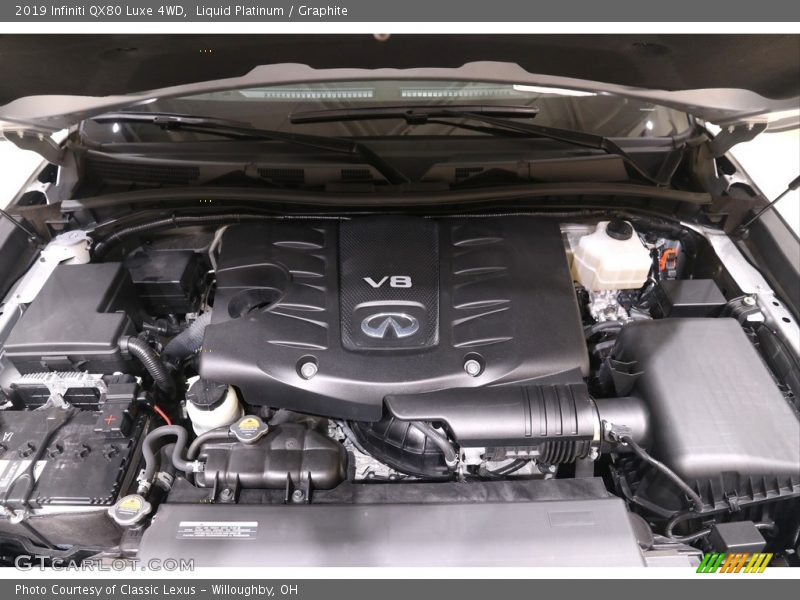  2019 QX80 Luxe 4WD Engine - 5.6 Liter DOHC 32-Valve CVTCS V8