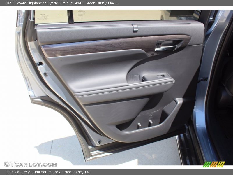 Moon Dust / Black 2020 Toyota Highlander Hybrid Platinum AWD