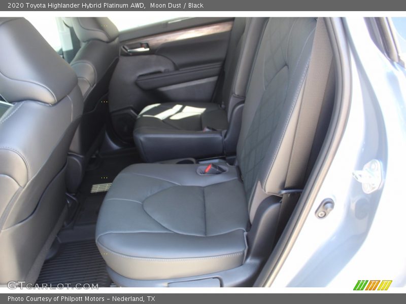 Moon Dust / Black 2020 Toyota Highlander Hybrid Platinum AWD