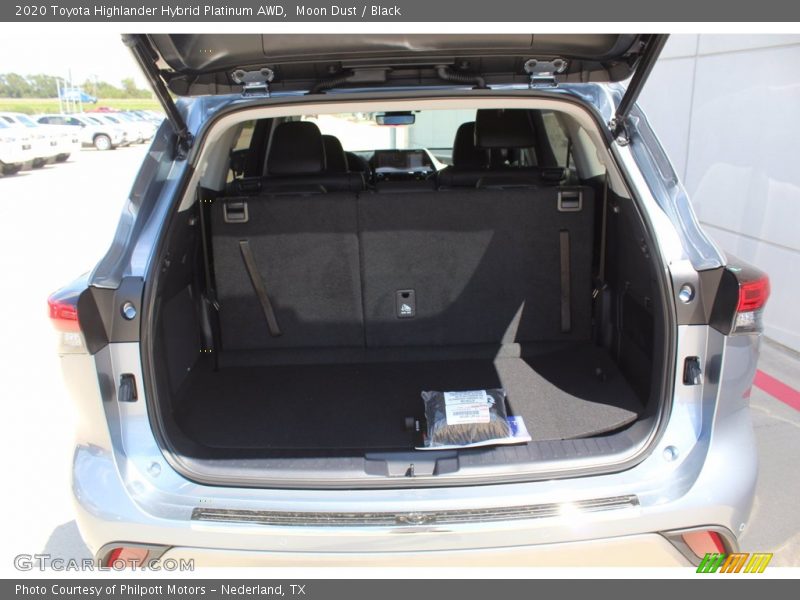 Moon Dust / Black 2020 Toyota Highlander Hybrid Platinum AWD