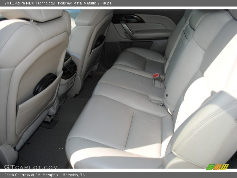 Polished Metal Metallic / Taupe 2011 Acura MDX Technology