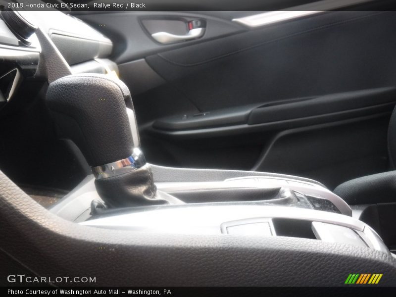 Rallye Red / Black 2018 Honda Civic EX Sedan
