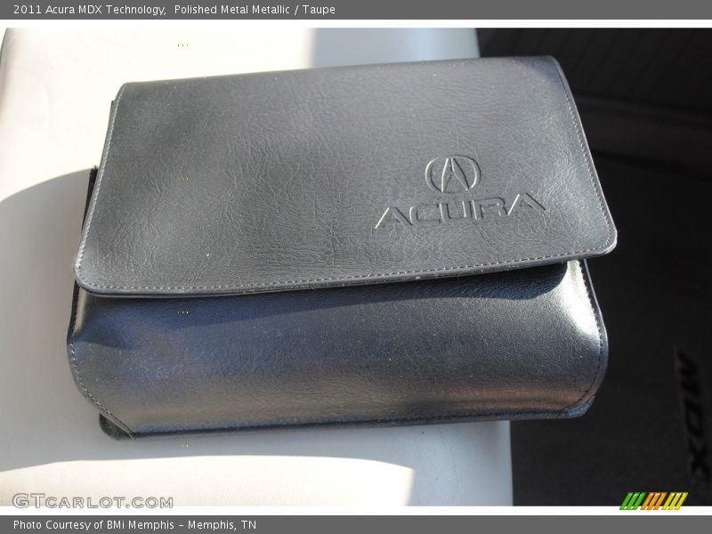 Polished Metal Metallic / Taupe 2011 Acura MDX Technology