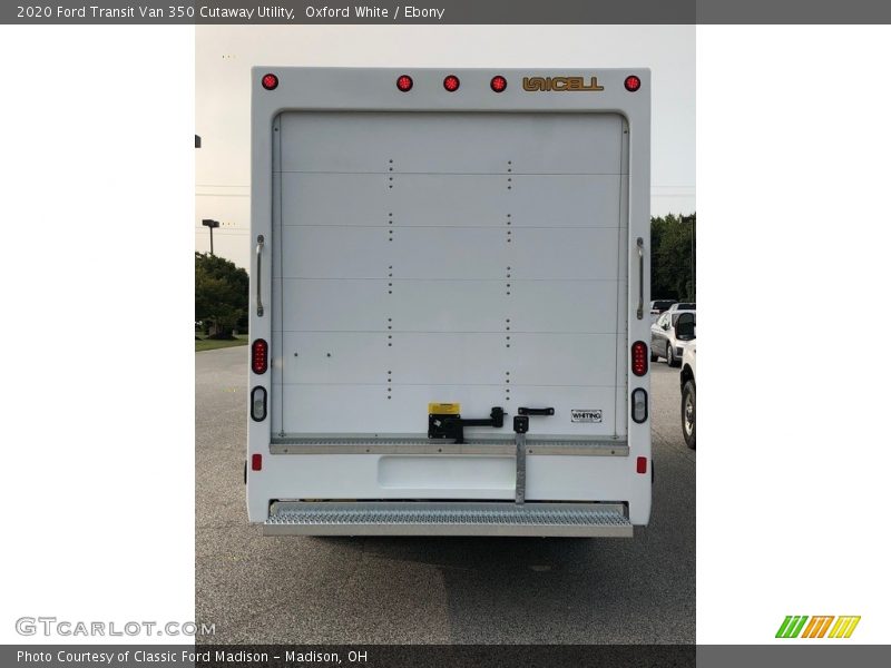 Oxford White / Ebony 2020 Ford Transit Van 350 Cutaway Utility