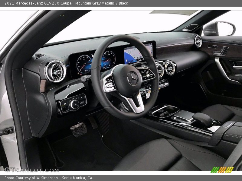  2021 CLA 250 Coupe Black Interior