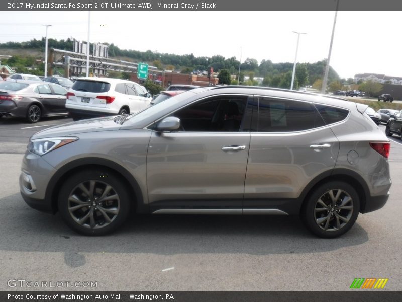 Mineral Gray / Black 2017 Hyundai Santa Fe Sport 2.0T Ulitimate AWD