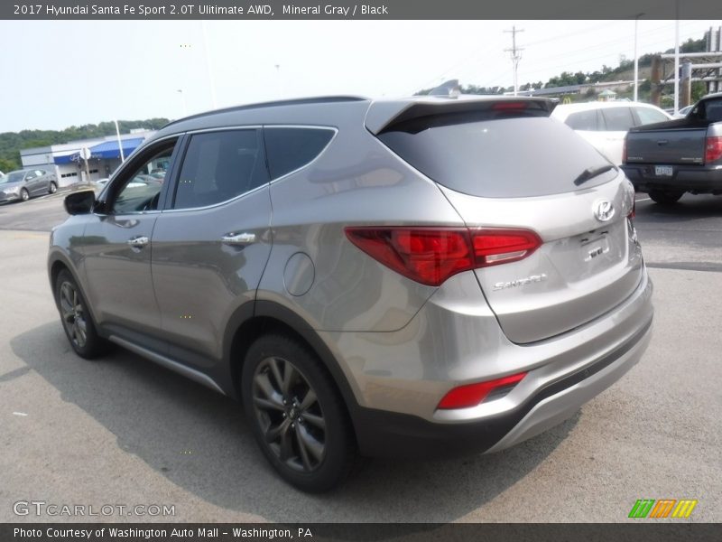 Mineral Gray / Black 2017 Hyundai Santa Fe Sport 2.0T Ulitimate AWD