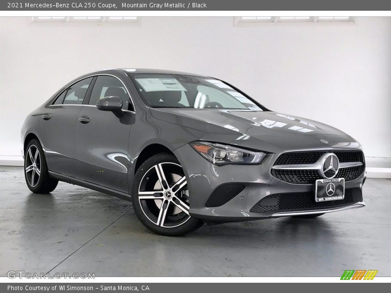 Front 3/4 View of 2021 CLA 250 Coupe